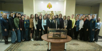 Раритетный пожарный ствол побывал - МЧС