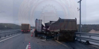 Стали известны подробности ДТП с грузовиками и автобусом на мосту через Волгу - ИА Татар-информ