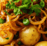 Салат из картофеля с жареным луком, маринованными огурцами и горошком - просто очень вкусно - ProGorodSamara.Ru