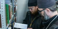 Духовную школу посетил представитель Македонской Православной Церкви иеромонах Афанасий (Арсоский) - Вологодская епархия