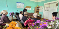 В День учителя священник Ардатовского благочиния встретился с педагогами Туркушской школы - Выксунская епархия