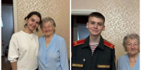 Детский общественный совет навестил ветерана для поздравления с 97-летием - Уполномоченный по правам ребенка