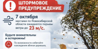  Штормовое предупреждение - Город Искитим