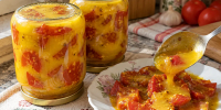 Перец не запекаю, не фарширую, а готовлю эту закуску: пикантная, ароматная и хороша всю зиму - Кубанские Новости