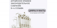 Алтайское краевое Законодательное Собрание IX созыва. Цифры и факты - Законодательное Собрание