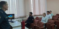В Глазовской больнице прошел инструктаж по требованиям пожарной безопасности - ГУ МЧС Удмуртии