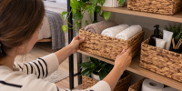 Плетёные корзинки из Fix Price по 299 рублей — мой личный хит: скупаю по 10 штук и заменяю ими 5 дорогих предметов интерьера - Pg11.Ru