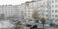 В Оху пришла зима, метель, по прогнозам, будет бушевать еще сутки - ТИА Острова