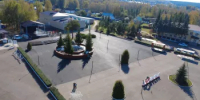 В башкирском селе Шаран благодаря нацпроекту благоустроили центральную площадь - Министерство ЖКХ
