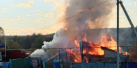 В Лениногорском районе в пожаре сгорели хозяйственные постройки - Лениногорские вести