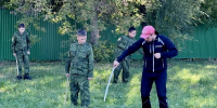 В рамках проекта «Стратег» для курганских школьников прошло занятие по фланкировке - Епархия