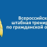 Всероссийская штабная тренировка по гражданской обороне. - Подосиновский район