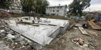 В Ставрополе продолжается реконструкция здания городской бани на переулке Крупской. - Администрация Ставрополя
