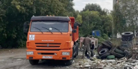 В Октябрьском районе очищают места складирования старых покрышек - Город Пенза