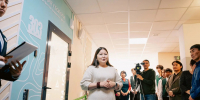 Торжественное открытие геологического кабинета в ЦГО г. Якутска - Министерство образования РС(Я)