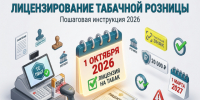 C 1 октября 2026 года вводится лицензирование в том числе розничной торговли табачной продукцией и никотинсодержащей продукцией. - Администрация г. Котлас