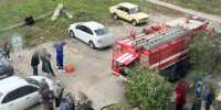 В поселке Шварцевский ликвидировали пожар в многоэтажном доме - ИА Тульские новости