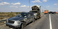 ДТП с Infiniti и грузовиком «Фермер» случилось под Волгоградом - Газета Городские вести