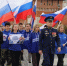 Молодогвардейцы организовали патриотический флешмоб в Туле ко дню рождения Президента России - Единая Россия