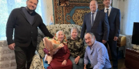 Альметьевские единороссы поздравили долгожителей района, перешагнувших 100-летний рубеж - Единая Россия