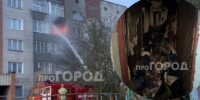 "В забитой мусором до потолка квартире спасатели даже не могли найти тело": очевидцы о пожаре в пятиэтажке на 60 лет Октября - Prochepetsk.ru