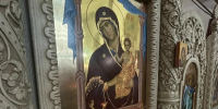 В челябинском храме «Нечаянная Радость» установили первые иконы центрального иконостаса - Агентство новостей Доступ