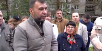 Канализация, кровля и подвалы: Пушилин проверил проблемный дом в Макеевке - Донецк Медиа