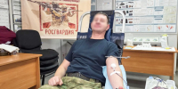 Более 40 сотрудников ОМОН «Рубеж» приняли участие в донорской акции «От сердца к сердцу» - Росгвардия