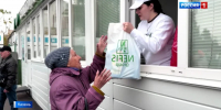 Пенсионерам Казани раздали продуктовые наборы в рамках декады пожилых - ГТРК Татарстан