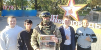 Росгвардейцы, находящиеся в зоне СВО, получают печатные издания Вологды - Вологда.РФ
