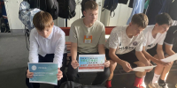 Тренер – преподаватель по хоккею Айрат Мухутдинов провел антидопинговую викторину «Играй честно» - Кукморский район