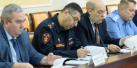 Начальник Управления Росгвардии по Оренбургской области принял участие в заседании антитеррористической комиссии и оперативного штаба - Росгвардия