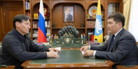 Глава Калмыкии провел рабочую встречу с и.о. министра здравоохранения региона - РИА Калмыкия