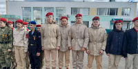 Команда Белинского района принимает участие в областном Юнармейском слете - Белинский район