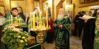 Всенощное бдение накануне престольного праздника Сергиевского храма микрорайона Верхняя Березовка г. Улан-Удэ - Улан-Удэнская и Бурятская епархия