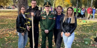 Ветераны СВО высадили деревья в Майском парке Брянска - Знамя Труда
