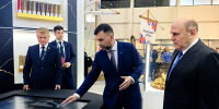 Денис Пушилин представил агропромышленный стенд ДНР премьер-министру Михаилу Мишустину - Глава ДНР