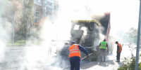 В Белгороде обновляют дорожное полотно на перекрёстке улиц Губкина и Будённого - Belnovosti.Ru