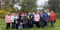 Порядка 20 человек приняли участие в уборке Ковыринского сада в Вологде - Вологда.РФ
