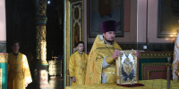 Божественная литургия в Вознесенском соборе - Елецкая епархия