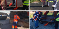 Чистота начинается с деталей: в округе продолжается уборка территорий - Газета Истра сегодня