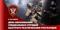 Директор Росгвардии Герой России генерал армии Виктор Золотов поздравил личный состав и ветеранов СОБР с профессиональным праздником - Росгвардия