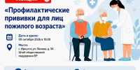 Профилактические прививки для лиц пожилого возраста - Министерство социального развития