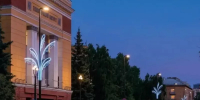 К 400-летию Красноярска проспект Мира засияет новой иллюминацией - ИА Запад24