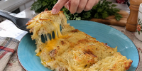 Картофельная лепёшка с яйцом и сыром: готовим быстрый завтрак на сковороде - Кубанские Новости