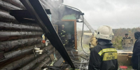 Пожар в поселке Воронцовка: погиб человек - Газета Заря Урала