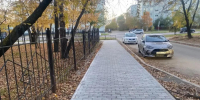 В Благовещенске обновили тротуар рядом с 1-м корпусом школы № 16 - Администрация г. Благовещенск