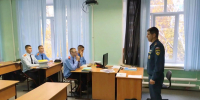В «Томском кадетском корпусе» прошел урок безопасности, приуроченный ко Дню гражданской обороны - МЧС России