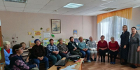 Камско-Полянская библиотека собрала бабушек на час хорошего настроения - Газета Посинформ