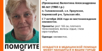 В Киреевском районе пропала 66-летняя женщина - ИА Тульская служба новостей